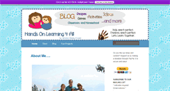 Desktop Screenshot of handsonlearning4all.com